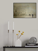 Foggy morning Poster och Canvastavla