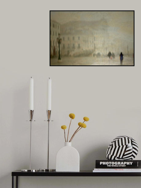 Foggy morning Poster och Canvastavla