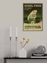 prisoner frog funny poster Poster och Canvastavla