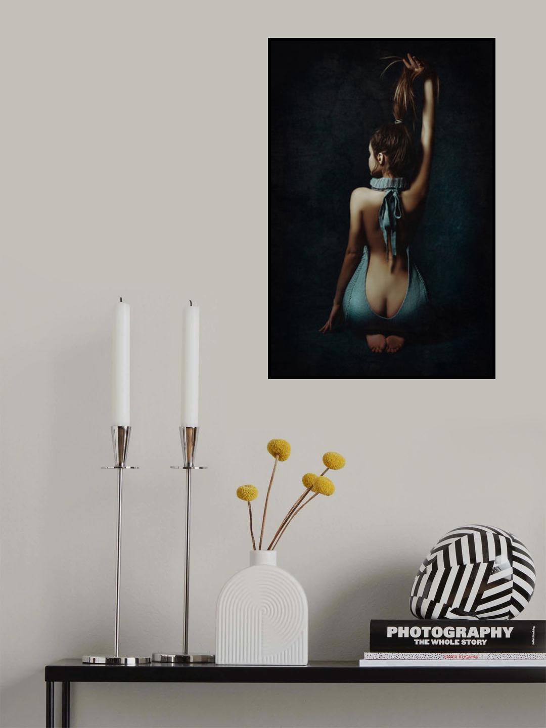 Beauty begins the moment you decide to be Yourself Poster och Canvastavla