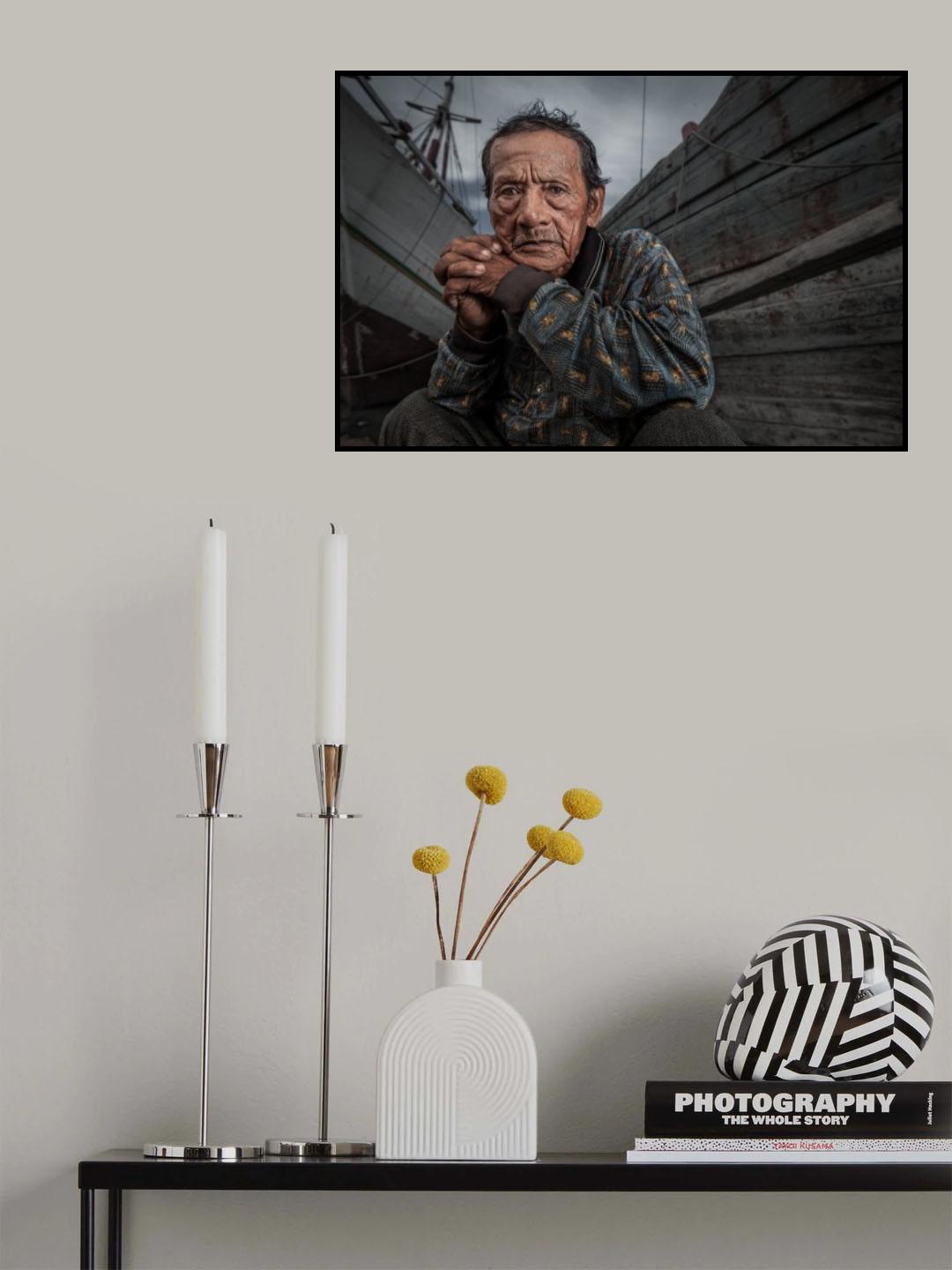 Jakarta Shipyard Poster och Canvastavla