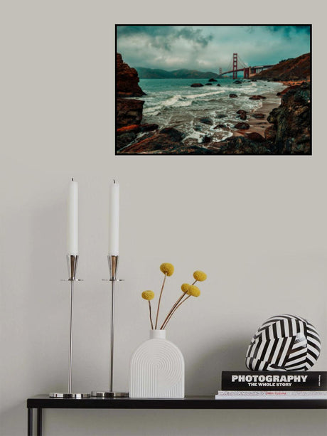 golden gate bridge 1 Poster och Canvastavla
