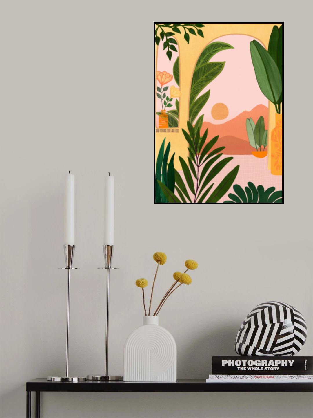 Desert Mountains Poster och Canvastavla