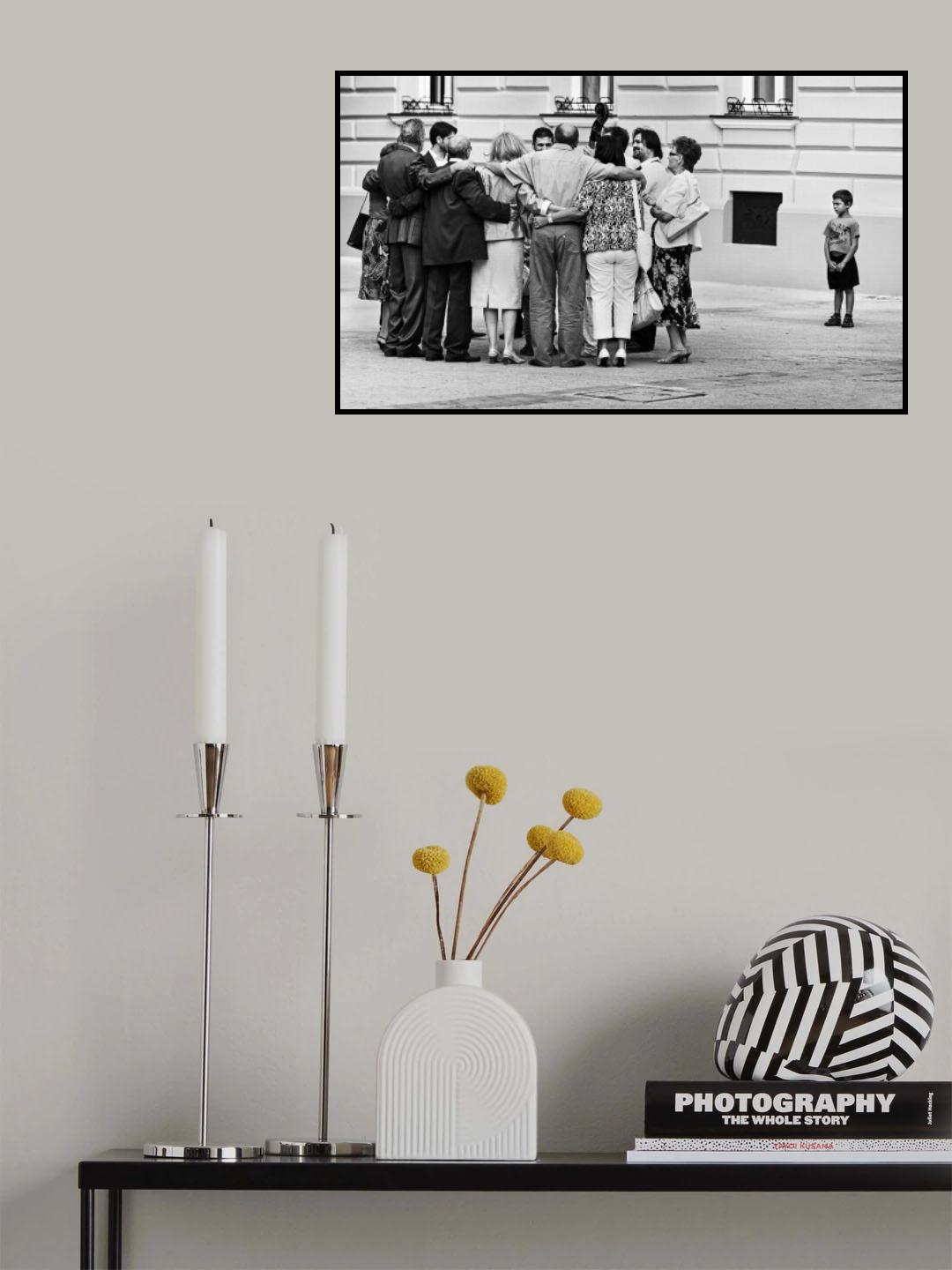 Happy people and someone else Poster och Canvastavla