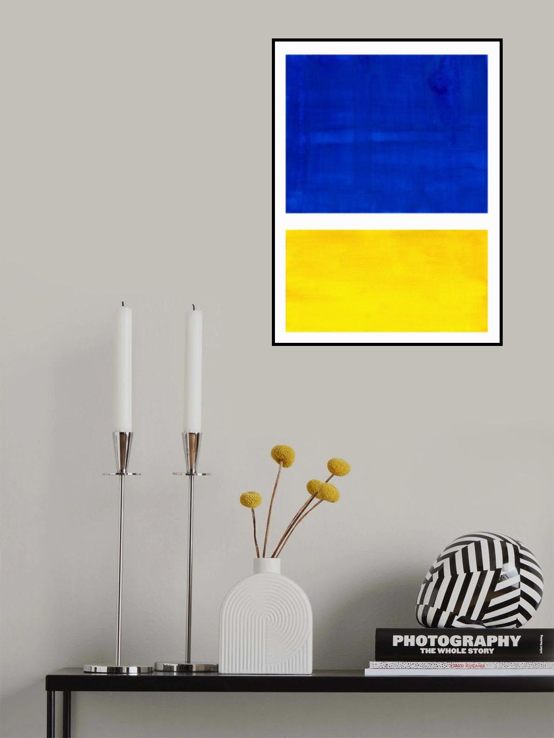 Colourfield 21 Poster och Canvastavla