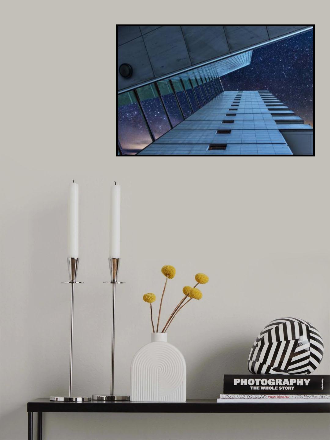 Sisa toren Maastricht. Poster och Canvastavla