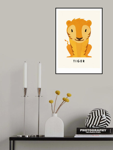 Tiger Poster och Canvastavla