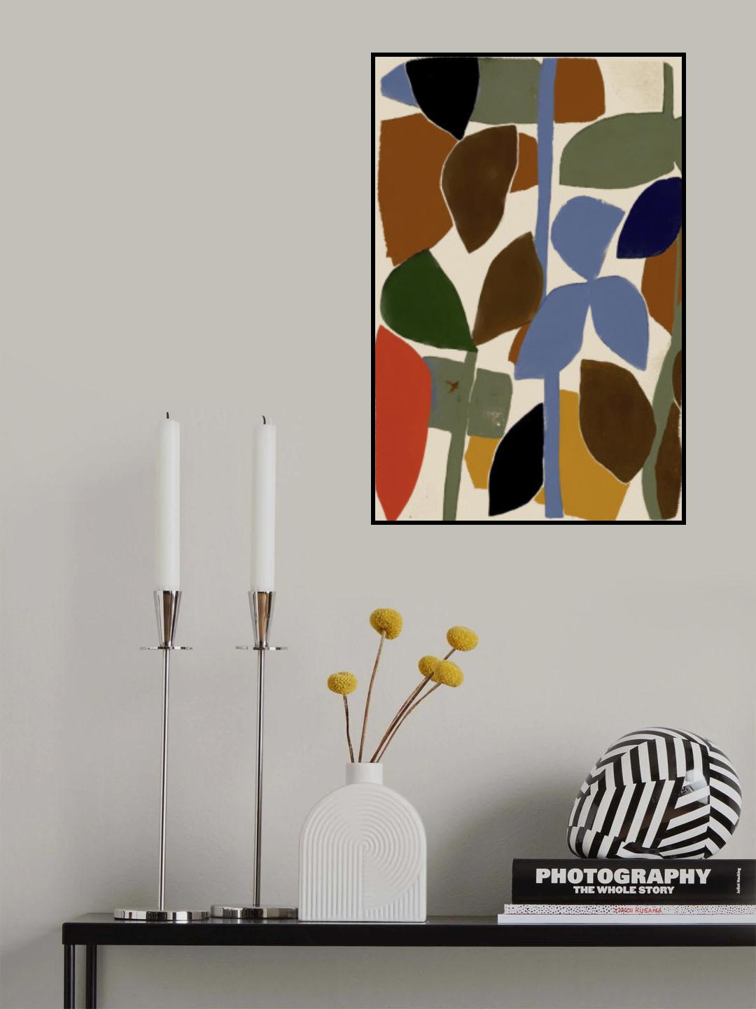 Botanical Impression No 2 Poster och Canvastavla