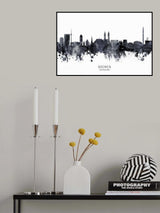 Bremen Germany Skyline Poster och Canvastavla