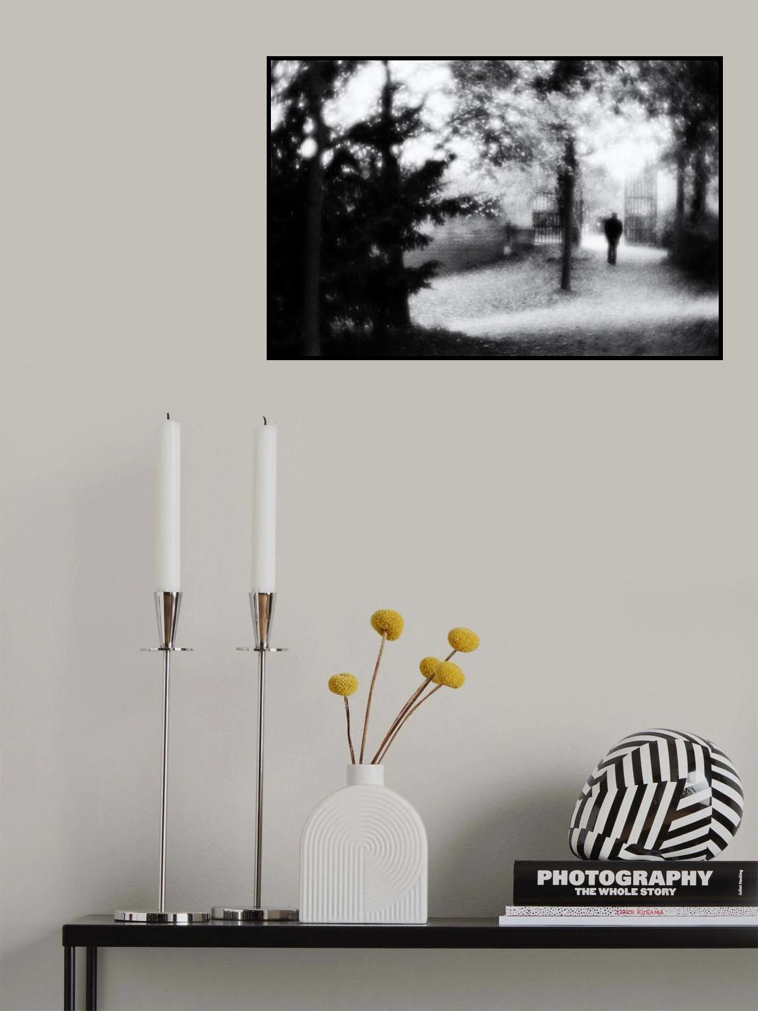 autumn walk Poster och Canvastavla