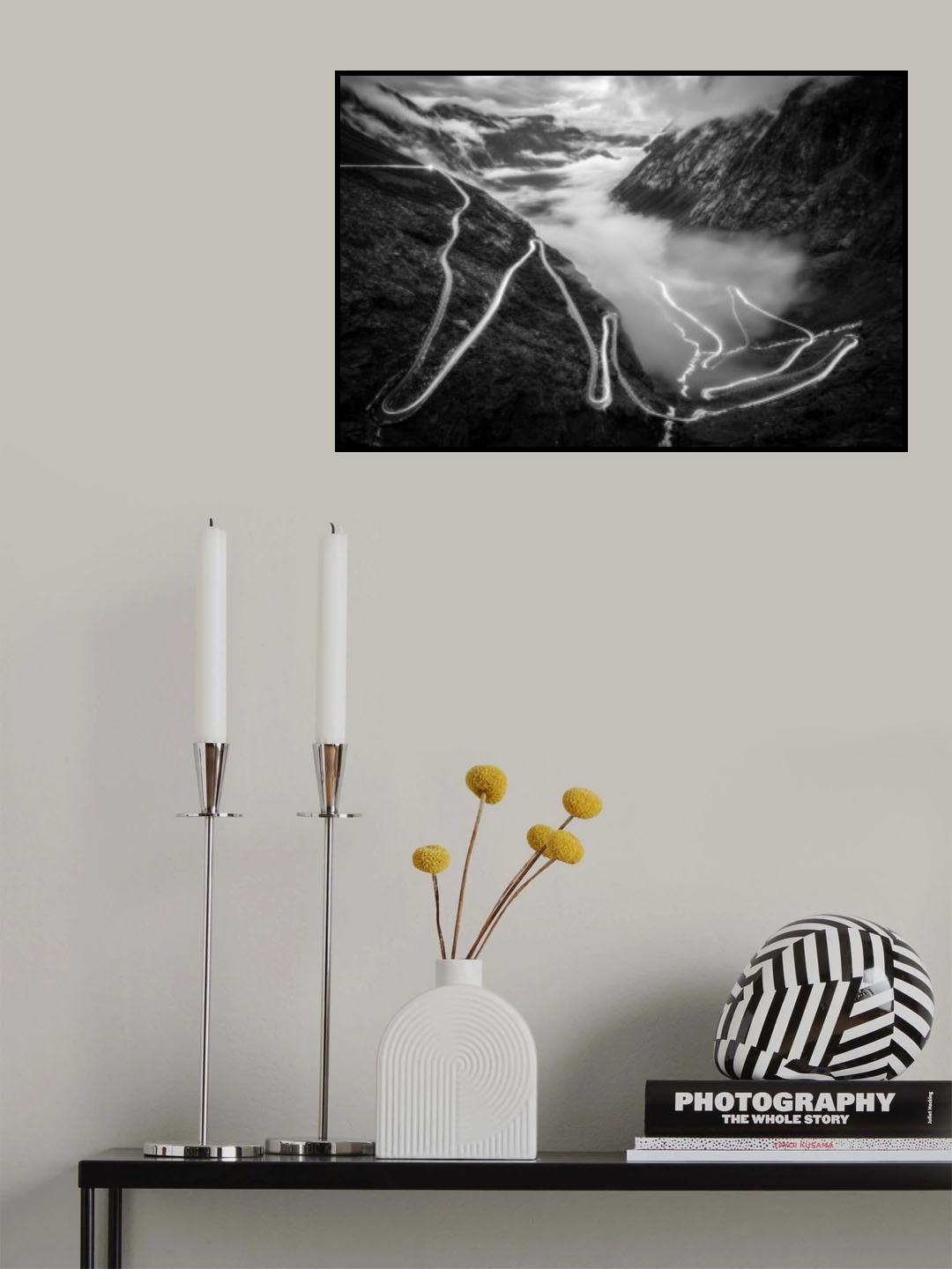 trollstigen Poster och Canvastavla