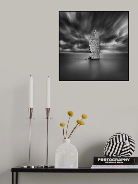 Ruined windmill Poster och Canvastavla