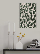 Green Dabs Poster och Canvastavla