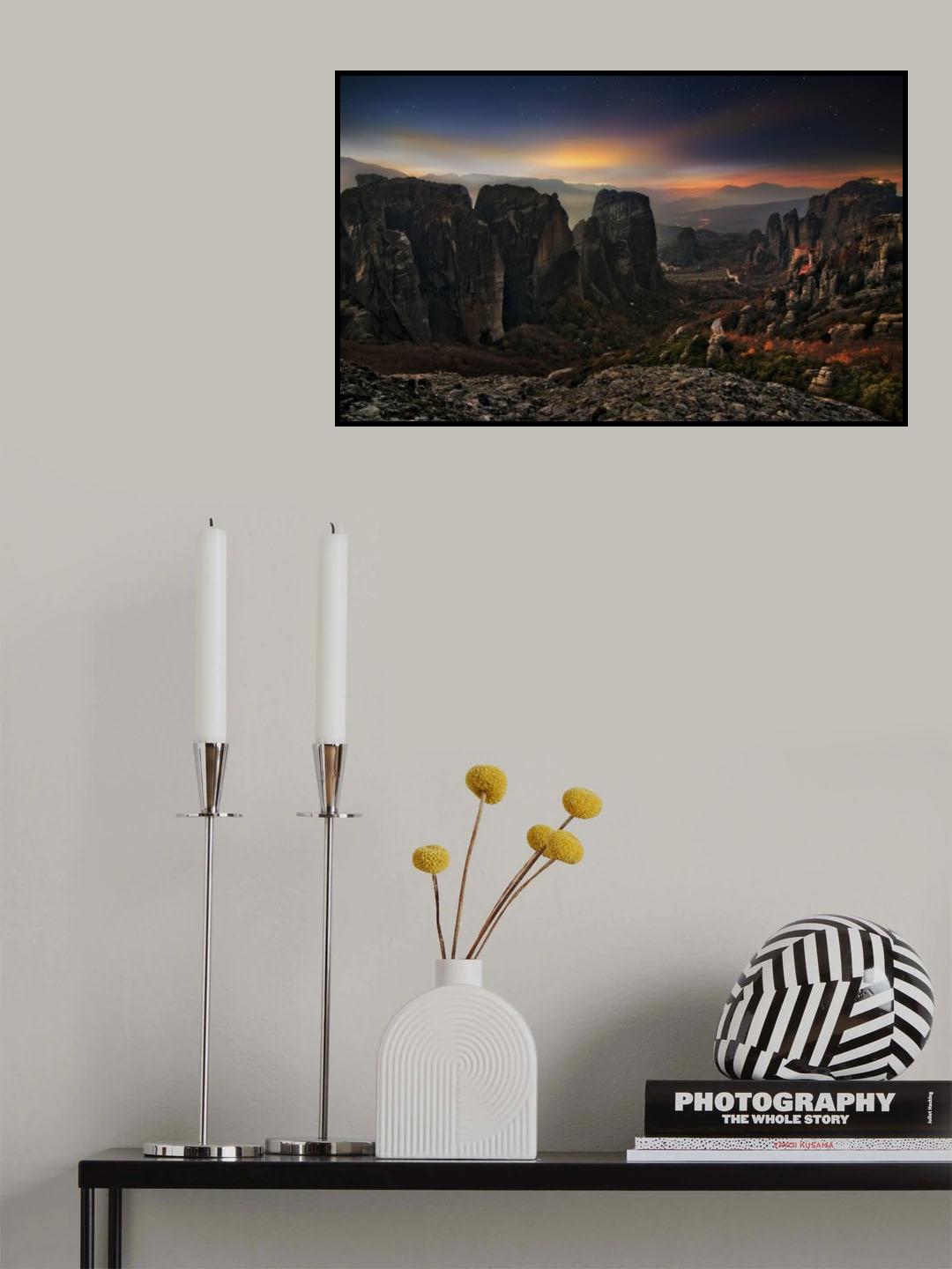 The Holy rocks by night Poster och Canvastavla
