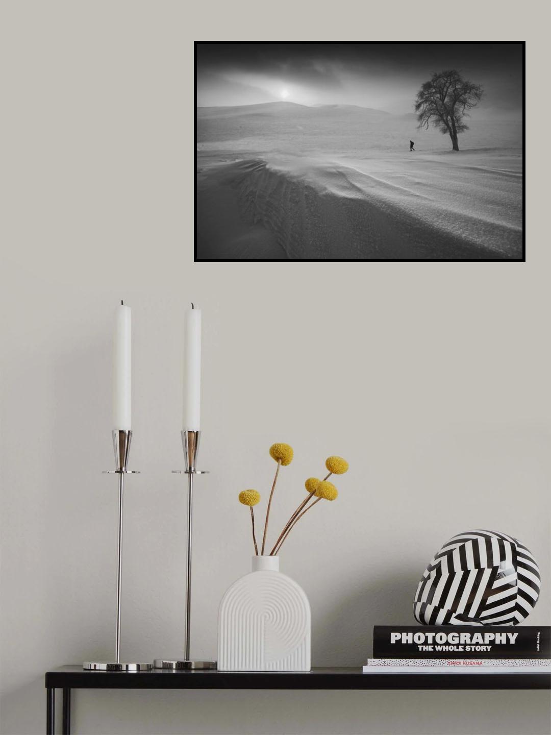 Snow day Poster och Canvastavla