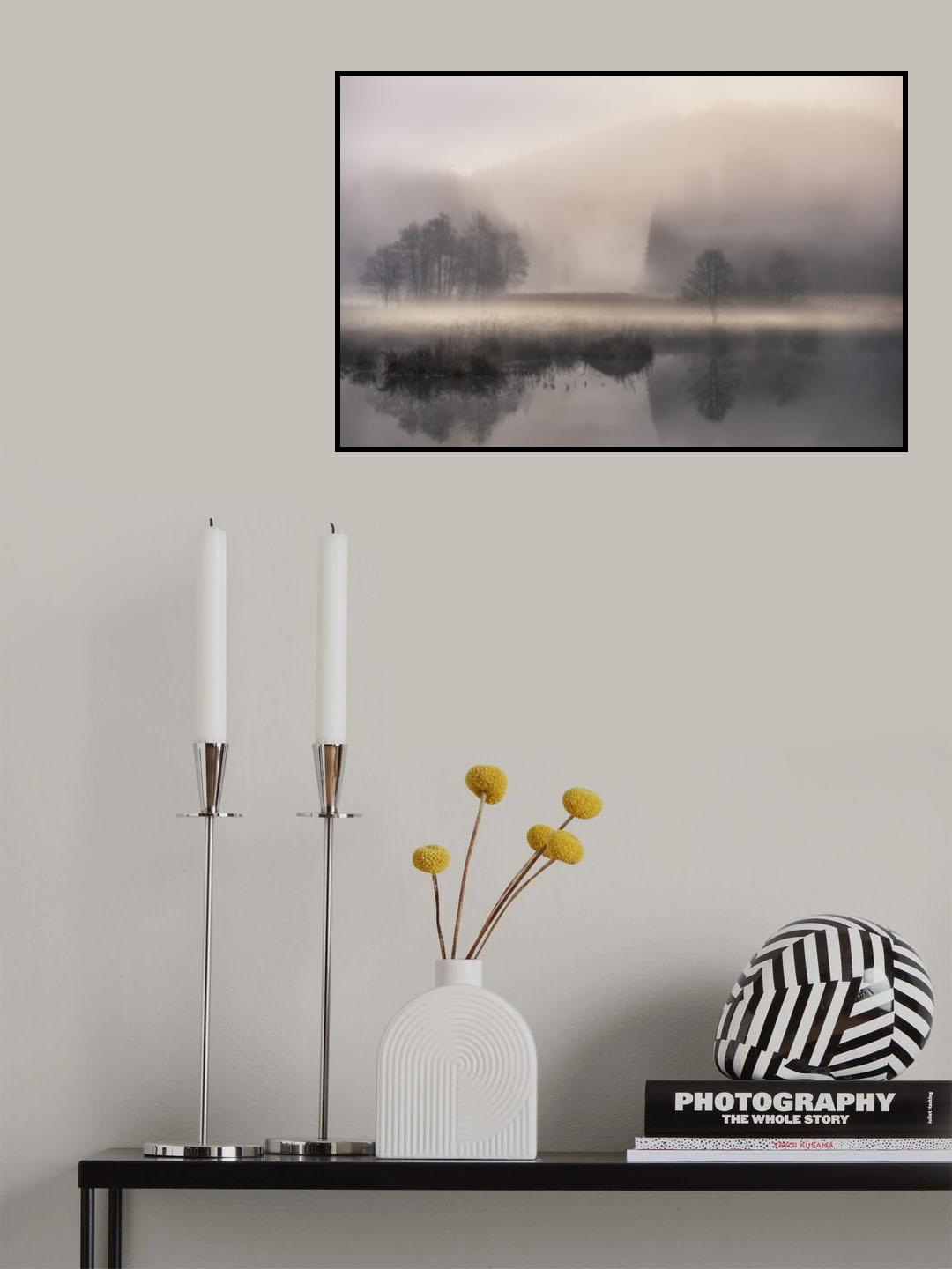 Mystic morning II Poster och Canvastavla