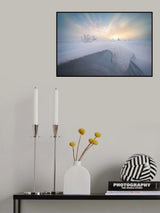Snow wave Poster och Canvastavla