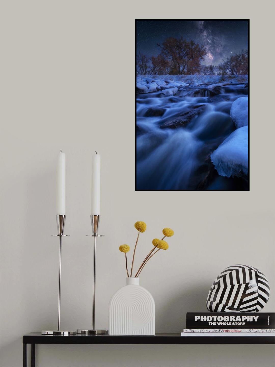 Frozen Autumn Poster och Canvastavla