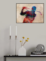 Golf Sport Art (3) Poster och Canvastavla