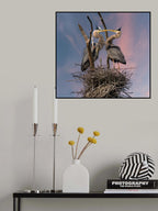 Happy Family Trio Poster och Canvastavla