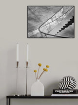 Steel, stone and glass Poster och Canvastavla