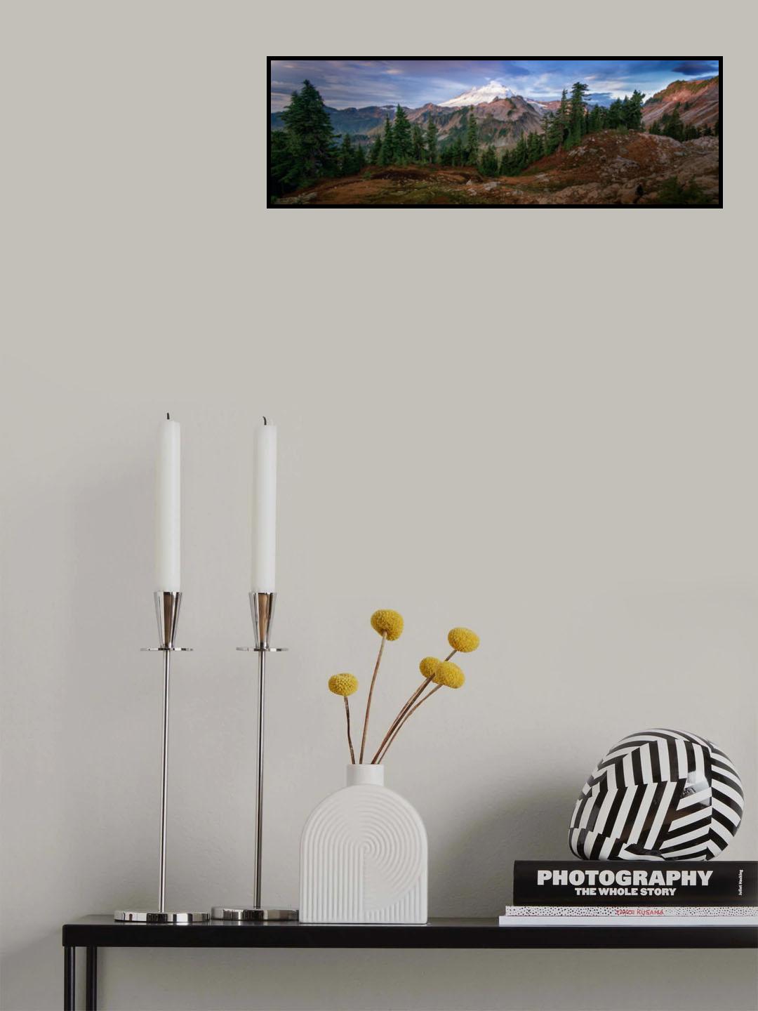 Mount Baker from Artist Point Poster och Canvastavla