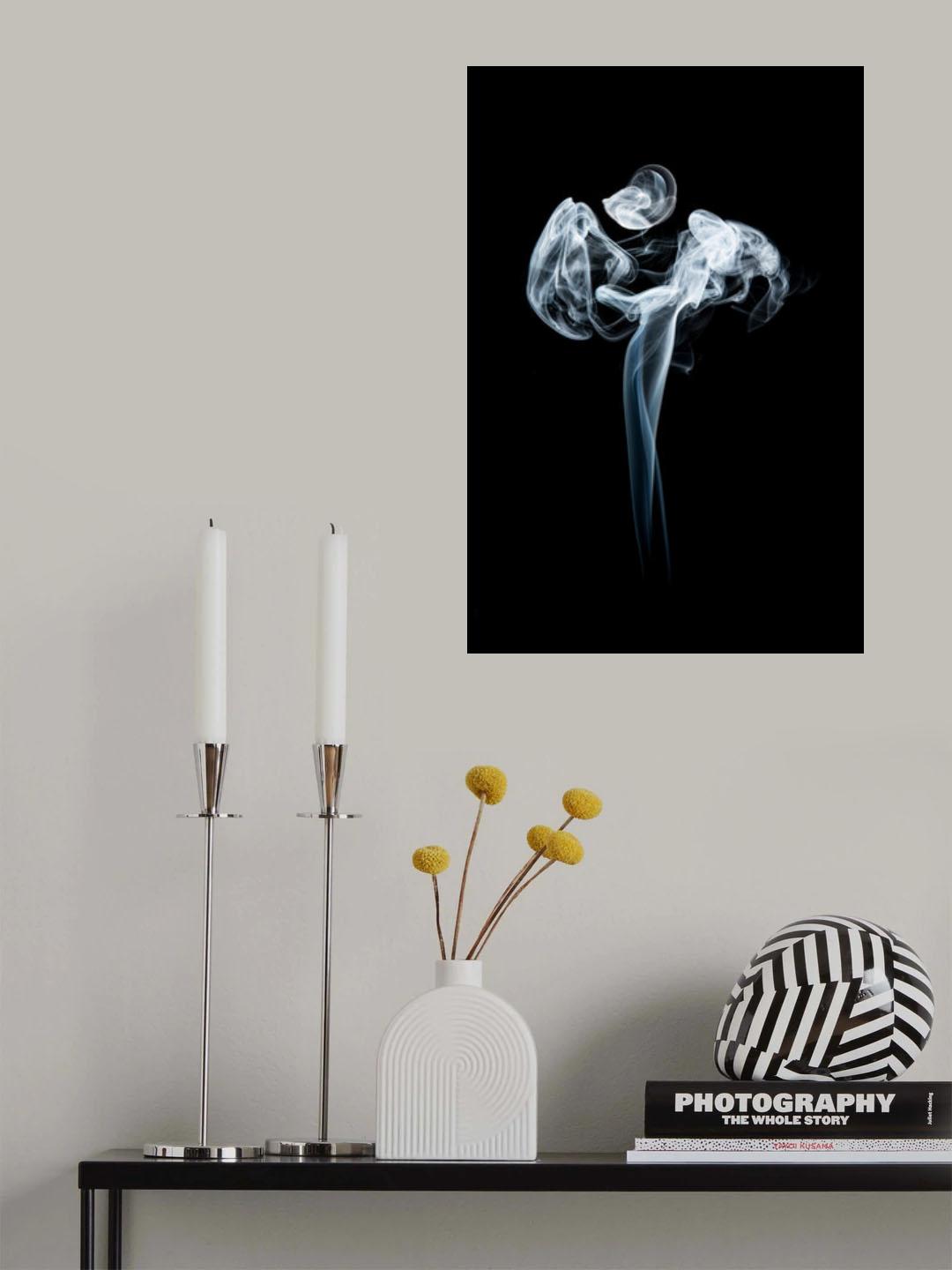 Smoke Angel Poster och Canvastavla