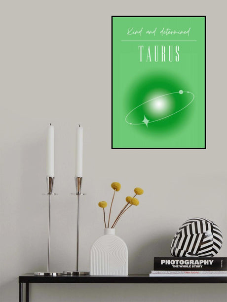 Taurus Zodiac Print Art Poster och Canvastavla