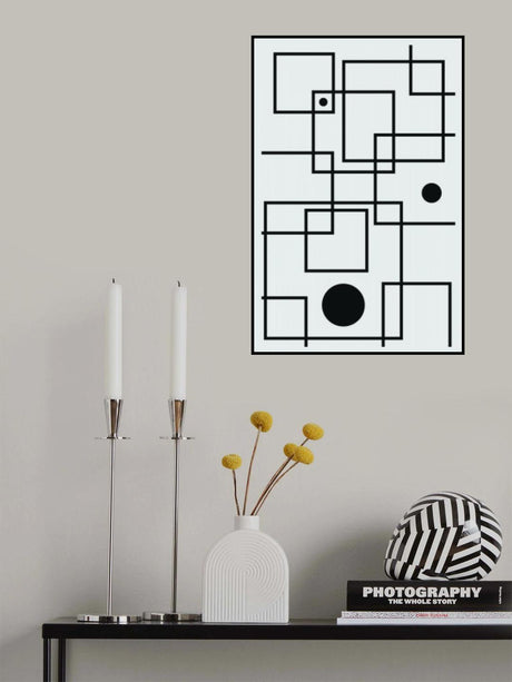 Minimal Shapes #4 Poster och Canvastavla