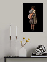 girl portrait Poster och Canvastavla