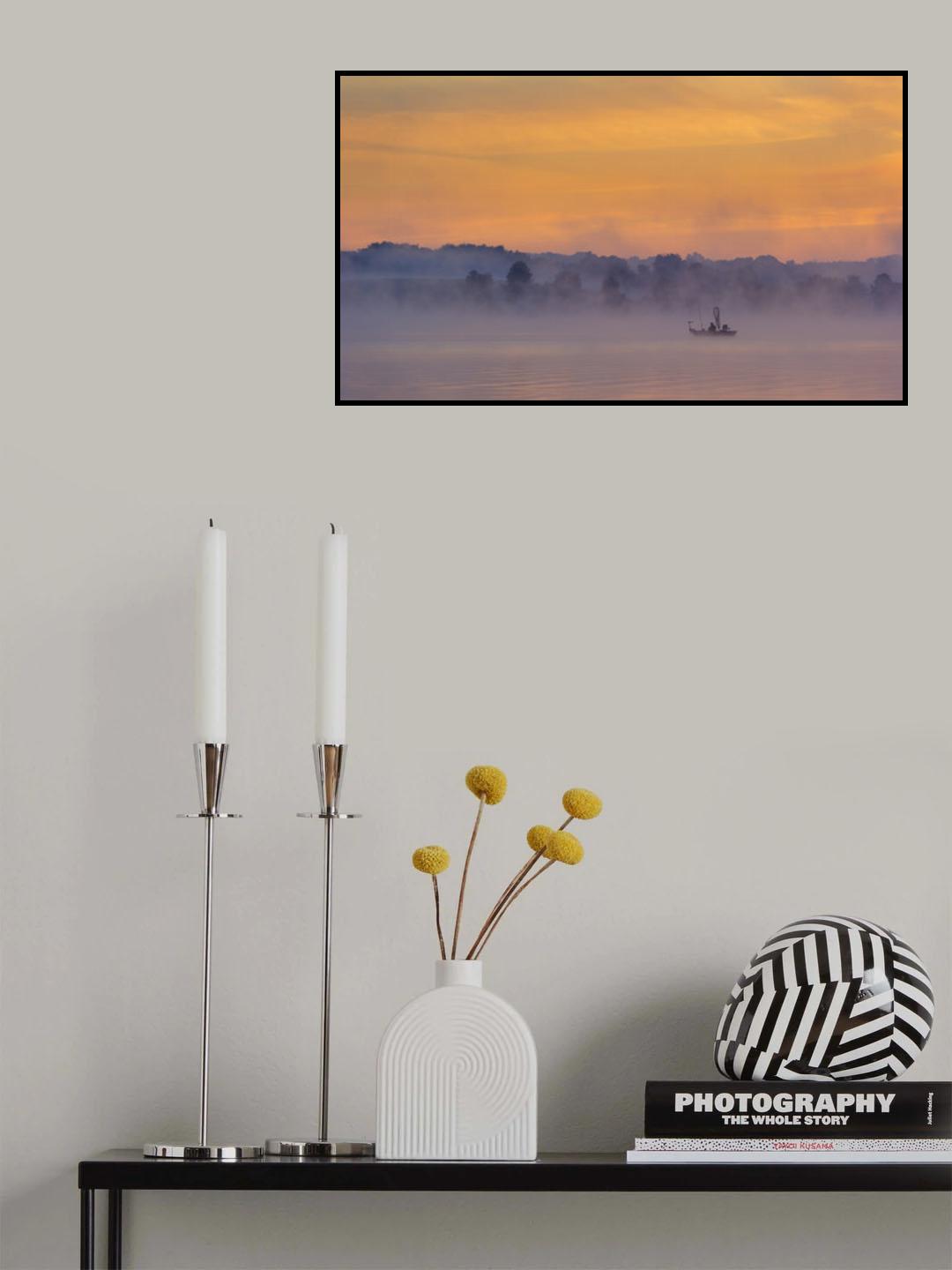 Early Fishing Poster och Canvastavla
