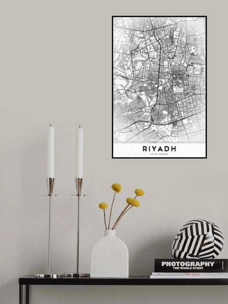 Riyadh Poster och Canvastavla