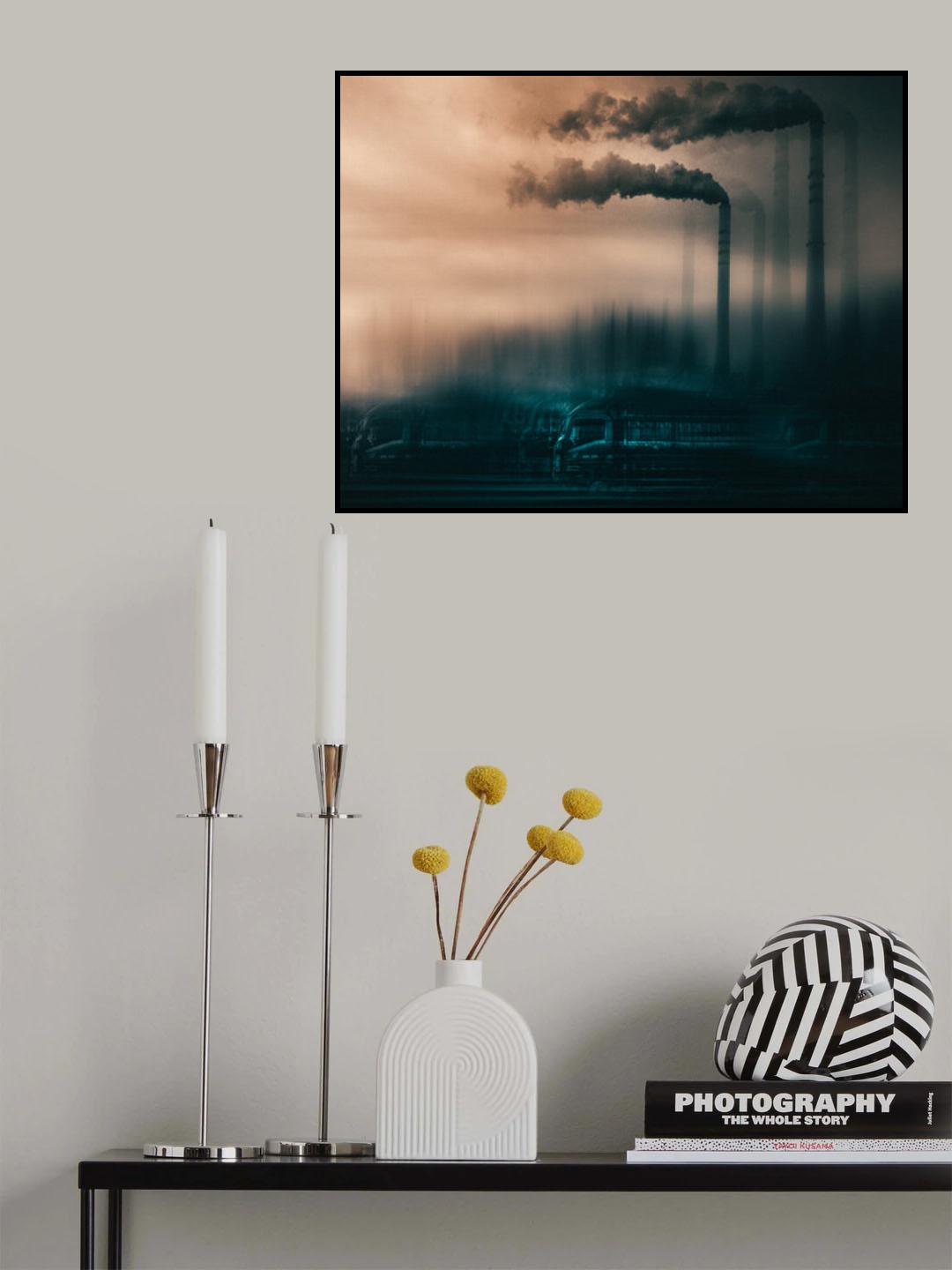 Around the factory Poster och Canvastavla