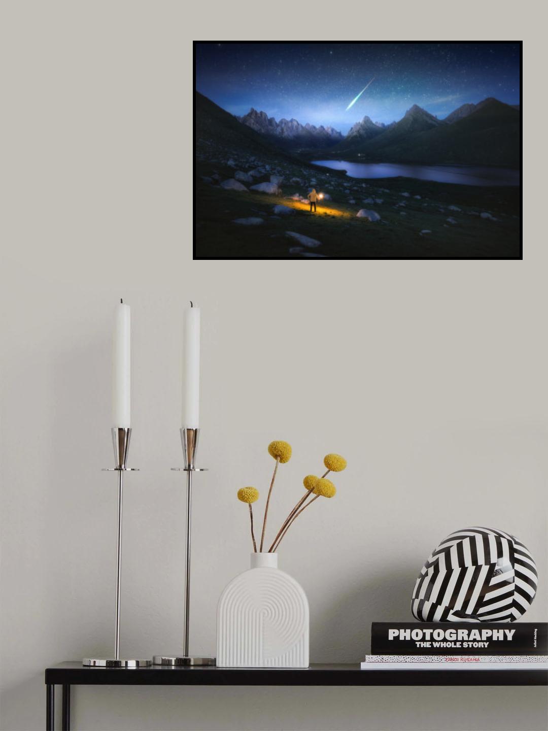 Miracle of Starry Night Poster och Canvastavla