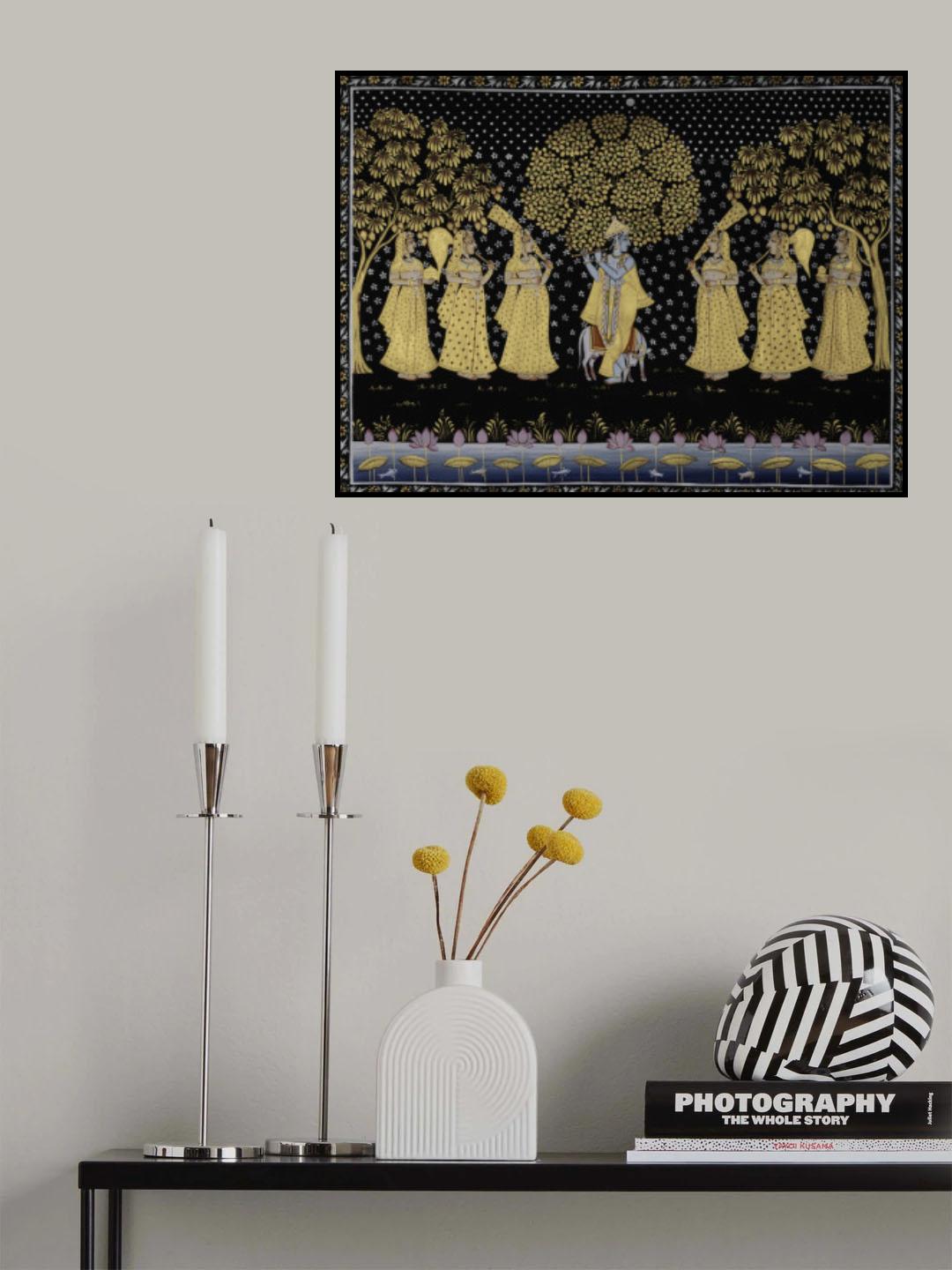 PICHWAI PAINTINGS Poster och Canvastavla