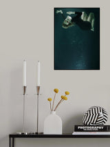 underwater artistic portrait shooting Poster och Canvastavla