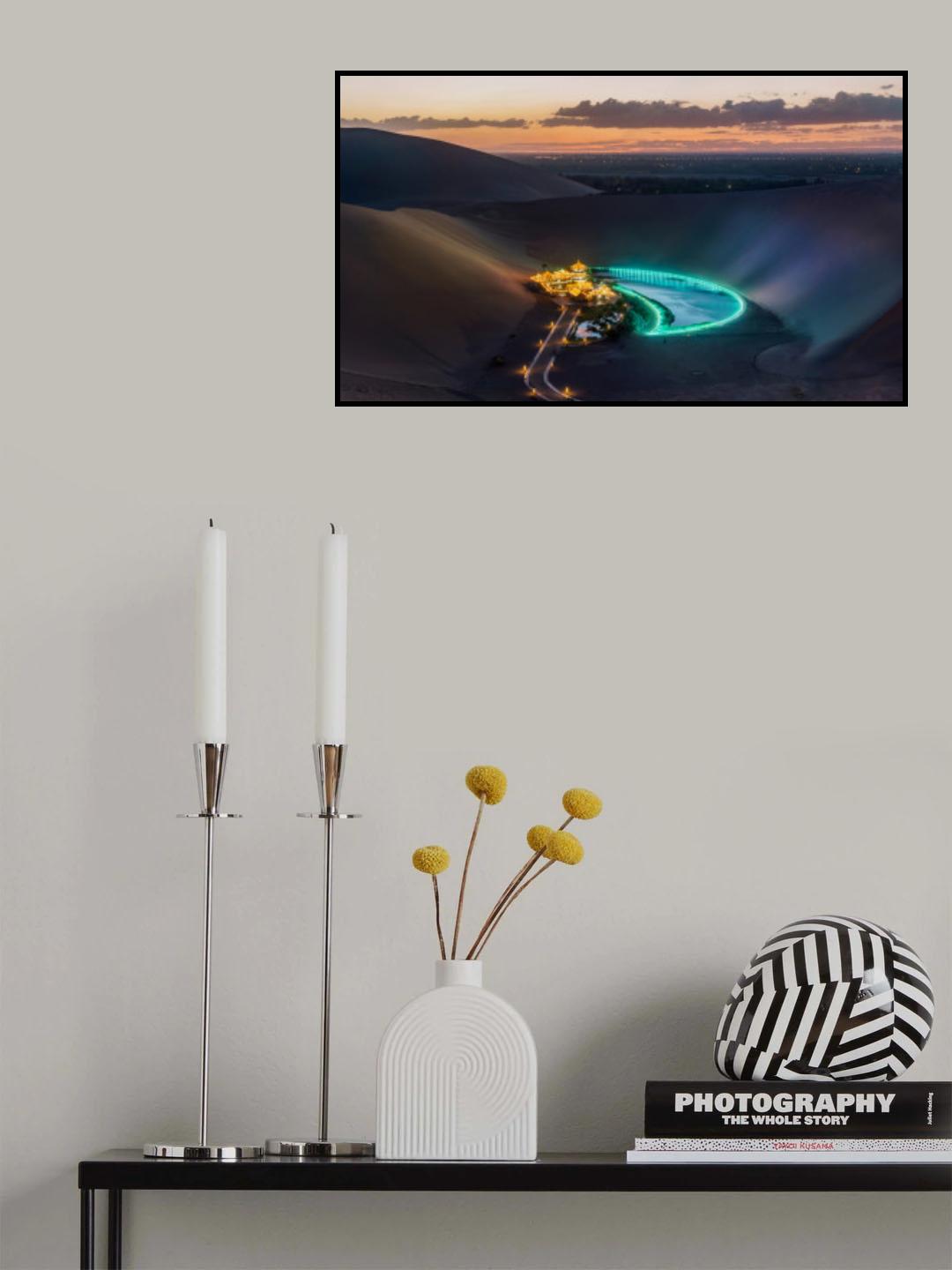 Desert oasis Poster och Canvastavla