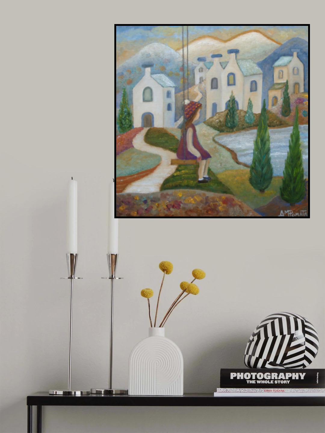 Winter Recollections Poster och Canvastavla