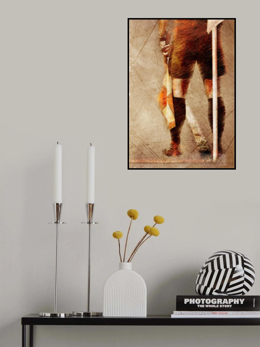 Football Soccer Sport Art 6 Poster och Canvastavla