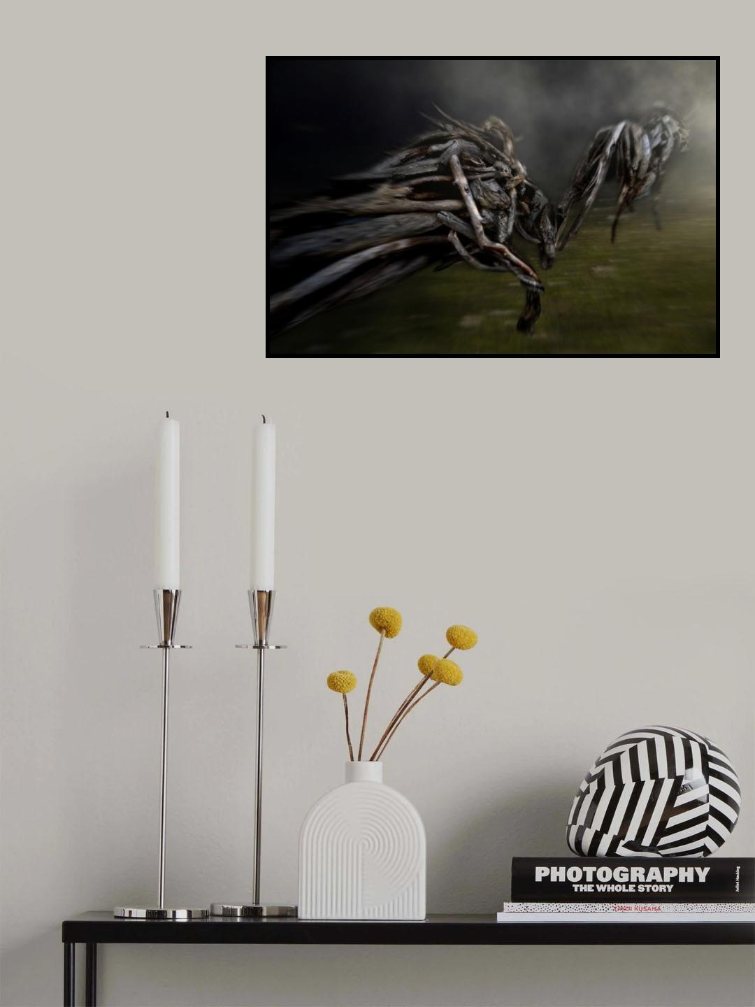 My white mystic Poster och Canvastavla
