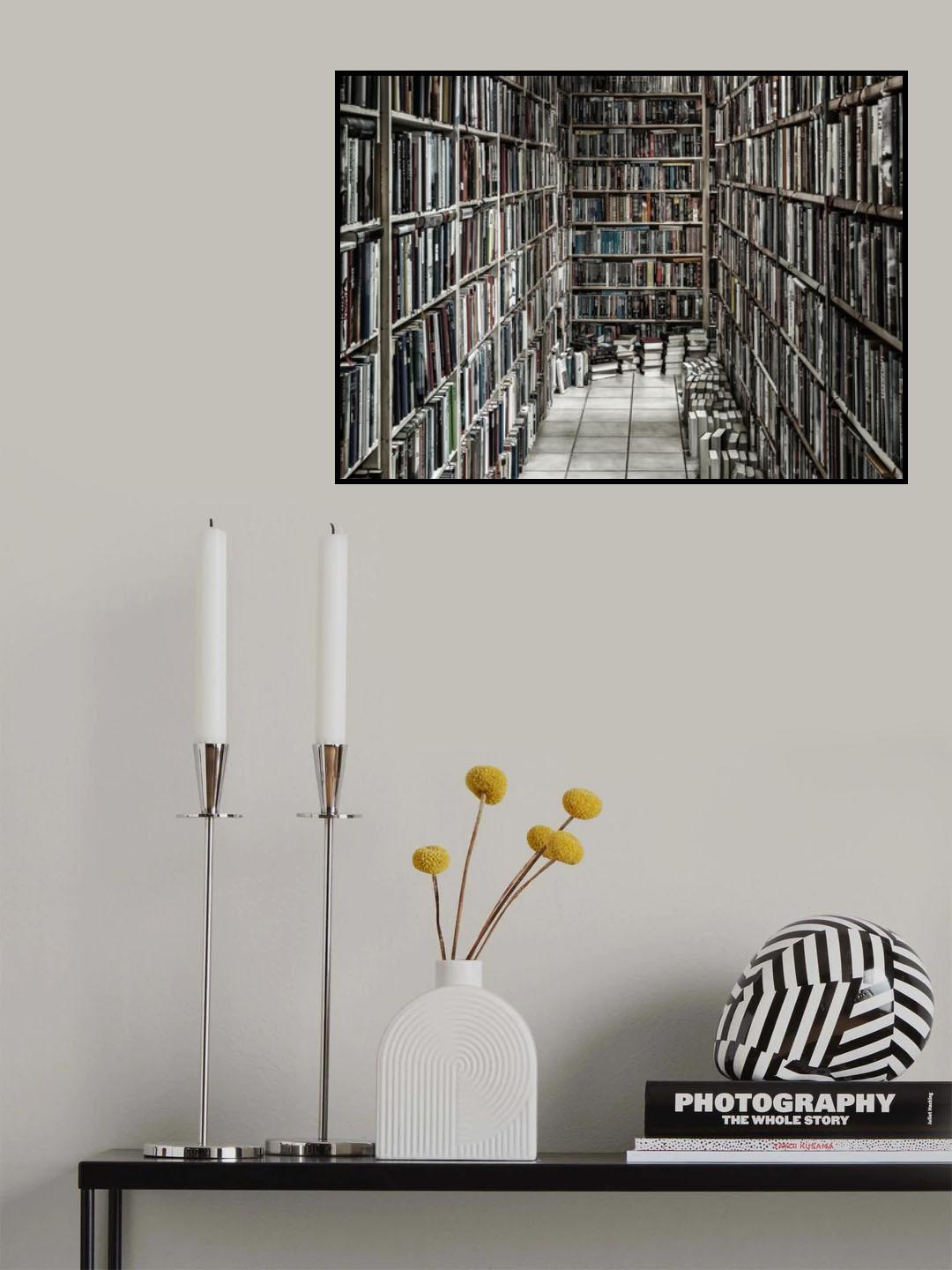 Reading Stuff Poster och Canvastavla