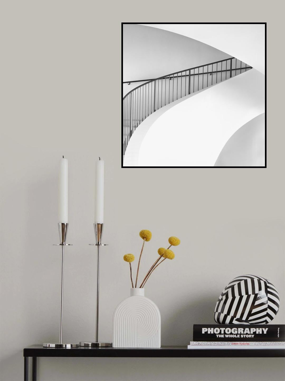 Staircase Poster och Canvastavla