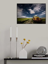 Yellow Truck Poster och Canvastavla