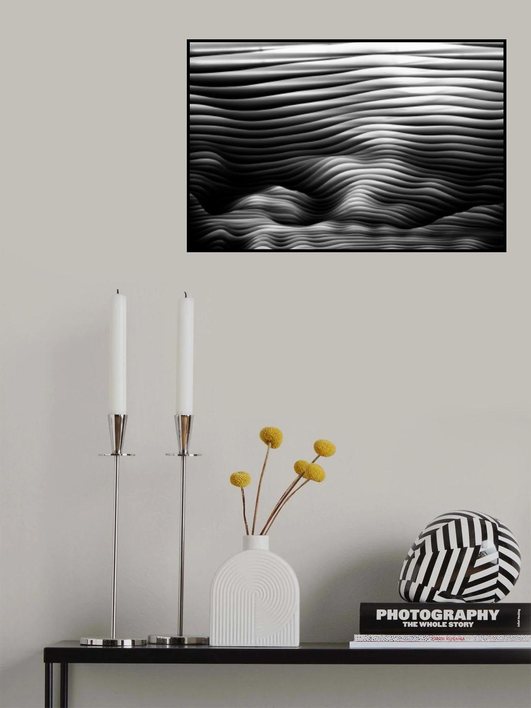 Waves Poster och Canvastavla