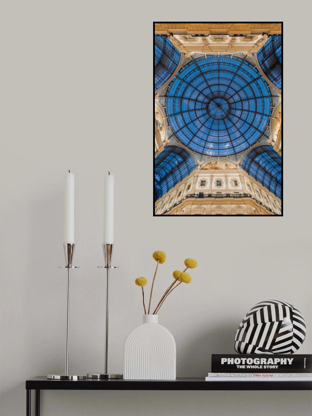 Salotto di Milano Poster och Canvastavla