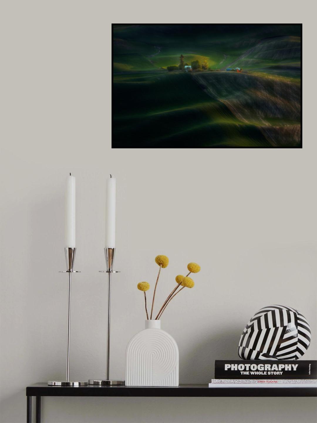 Farm Land Poster och Canvastavla