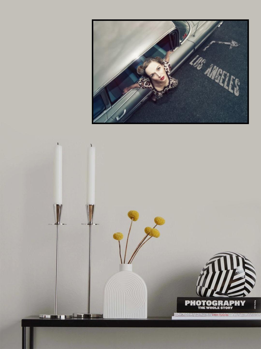 Hollywood road Poster och Canvastavla