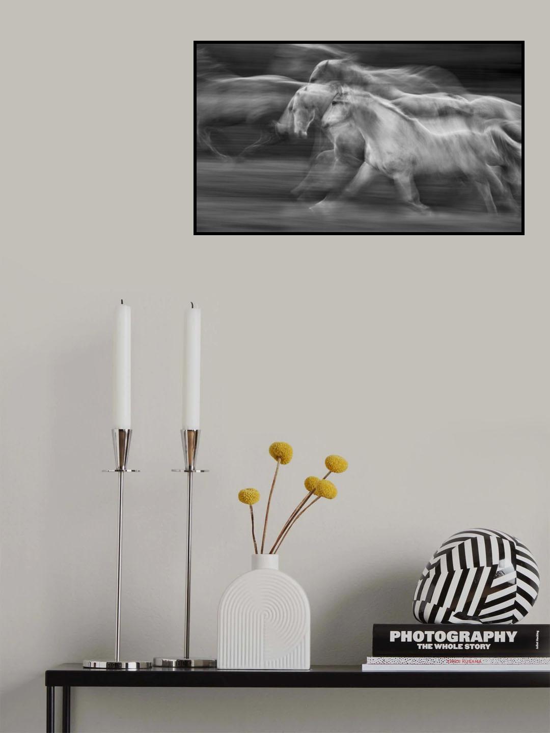 in motion Poster och Canvastavla