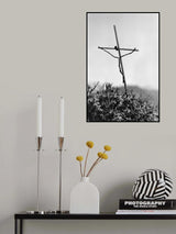 The cross in the mountains (Tribute to C.D.Friedrich) Poster och Canvastavla