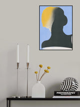 Yellow Highlight Poster och Canvastavla